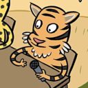 Tiger Presenting At SPX Illustration