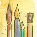 Artist's Tools Illustration