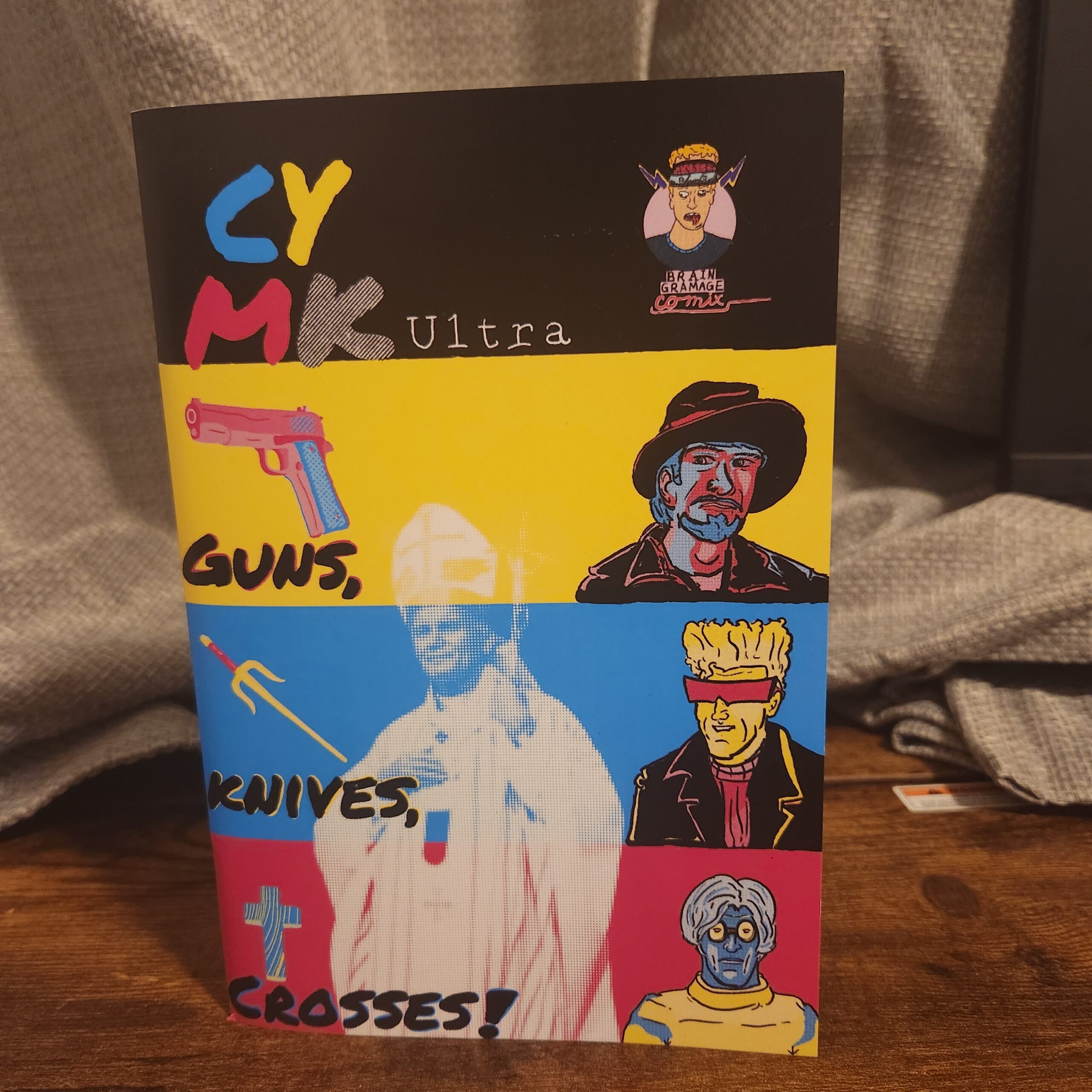 CYMK Ultra: Guns, Knives, & Crosses